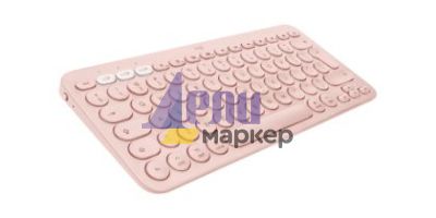 Клавиатура Logitech K380 for Mac Multi-Device Bluetooth Keyboard - US Intl - Rose