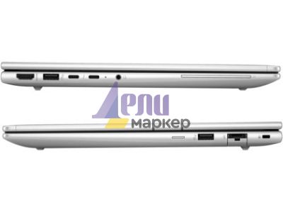 Лаптоп HP EliteBook 640 G11, Ultra 7-155U(up to 4.8GH/12MB/12C), 14" FHD WUXGA AG 300nits Touch, 16GB 5600Mhz 2DIMM, 1TB PCIe SSD, WiFi 6E + BT 5.3, FPR, Smart Card Reader, Backlit Kbd, 3C Batt, Win 11 Pro, 3Y NBD