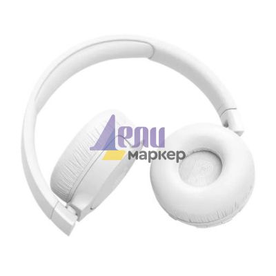 Слушалки JBL T670NC WHT HEADPHONES