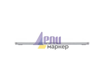 Лаптоп Apple 15-inch MacBook Air: Apple M3 chip with 8-core CPU and 10-core GPU, 16GB, 256GB SSD - Silver