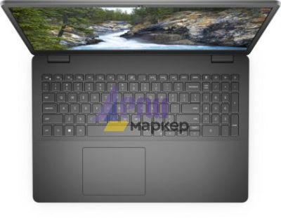 Лаптоп Dell Vostro 3500, Intel Core i3-1115G4 (6M , up to 4.1 GHz), 15.6" FHD (1920x1080) WVA AG, HD Cam, 8GB, 1x8GB, DDR4, 2666MHz, 256GB SSD PCIe M.2, Intel UHD, 802.11ac, BT, Linux, Black, 3Y BOS