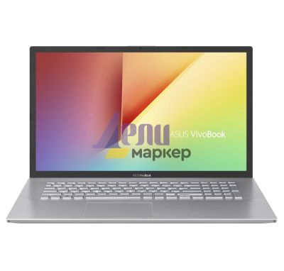 Лаптоп Asus VivoBook 17 X712EA-AU511W, Intel Core i5-1135G7 Processor 2.4 GHz (8M Cache, up to 4.2 GHz, 4 cores), 17.3`` FHD+(1920x1080), DDR4 8GB(ON BD.),512G PCIEG3 SSD, Windows 11,Transparent Silver