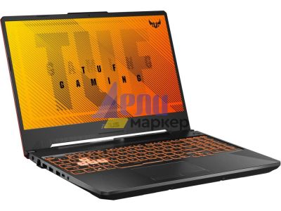 Лаптоп Asus TUF F15 FX506LHB-HN324 , Intel i5-10300H 2.5 GHZ (8M cache, up to 4.5GHz 4, cores), 15.6" FHD AG (1920x1080)144Hz, 16GB DDR4 2933MHz (1x8 GB), PCIE NVME 512GB M.2 SSD, NVIDIA GeForce GTX1650 4GB GDDR6, WiFi 6, RGB Illum. Kbd, no OS, Black