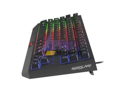 Клавиатура Fury Gaming kayboard, Hurricane TKL, rainbow backlight, US layout