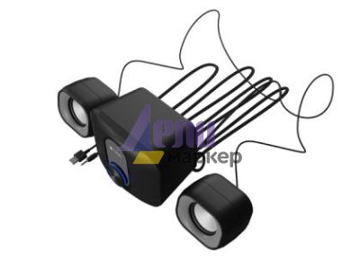 Тонколони Natec Speakers Pug 11w rms 2.1, Black