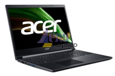 Лаптоп Acer Aspire 7, A715-42G-R8UF, AMD Ryzen 5 5500U (2.1GHz up to 4.0GHz, 8MB), 15.6" FHD IPS, 8GB DDR4 3200 (1 slot), 512GB NVMe SSD, GTX 1650 4GB GDDR6, Wi-Fi AX+BT, FP, KB Backlight, No OS+Acer 15.6" Predator Gaming Backpack
