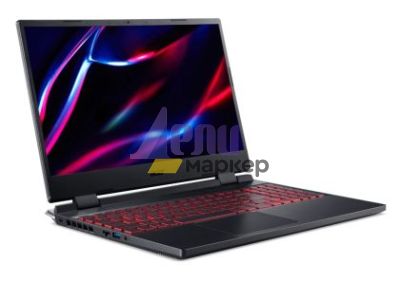 Лаптоп Acer Nitro 5, AN515-46-R3FZ, AMD Ryzen 7 6800H (3.2GHz up to 4.7GHz,16MB),15.6" FHD (1920x1080) IPS 165Hz, 16GB DDR5 , 1024GB SSD, RTX 3060 6GB GDDR6, Cam&Mic.,WIFI, RGB Backlit kbd, No OS, Black+Acer Nitro Gaming Headset AHW820+Acer Nitro Gaming M