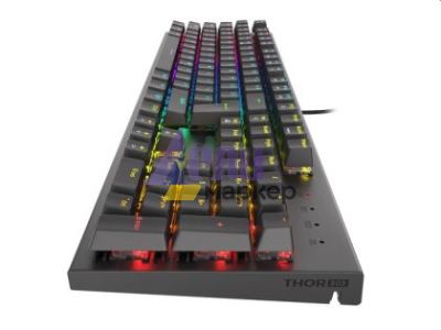 Клавиатура Genesis Mechanical Gaming Keyboard Thor 303 RGB Backlight Red Switch Hot Swap US Layout Black