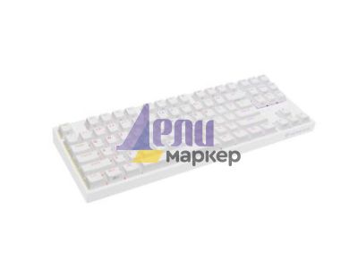 Клавиатура Genesis Gaming Keyboard Thor 404 TKL White RGB Backlight US Layout Brown Switch