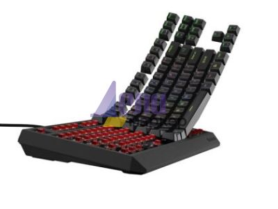 Клавиатура Genesis Gaming Keyboard Thor 230 TKL US RGB Mechanical Outemu Red Black Hot Swap