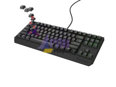 Клавиатура Genesis Gaming Keyboard Thor 230 TKL US RGB Mechanical Outemu Red Black Hot Swap
