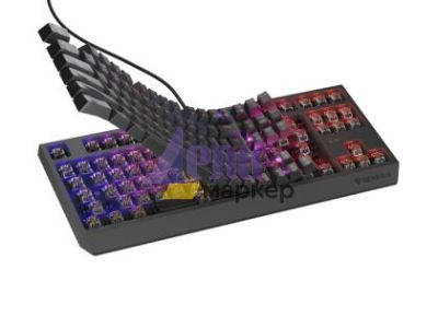Клавиатура Genesis Gaming Keyboard Thor 230 TKL US RGB Mechanical Outemu Brown Black Hot Swap
