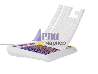 Клавиатура Genesis Gaming Keyboard Thor 230 TKL US RGB Mechanical Outemu Brown White Hot Swap