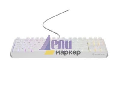 Клавиатура Genesis Gaming Keyboard Thor 230 TKL US RGB Mechanical Outemu Brown White Hot Swap
