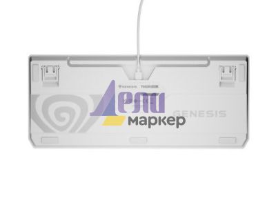 Клавиатура Genesis Gaming Keyboard Thor 230 TKL US RGB Mechanical Outemu Brown White Hot Swap