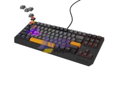 Клавиатура Genesis Gaming Keyboard Thor 230 TKL Anchor Gray Negative US RGB Mechanical Outemu Red
