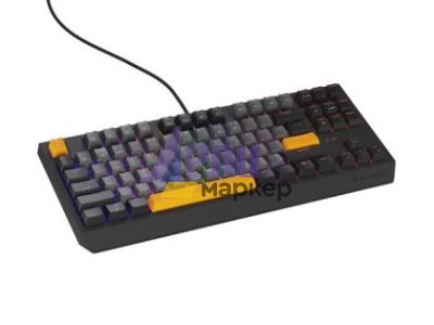 Клавиатура Genesis Gaming Keyboard Thor 230 TKL Anchor Gray Negative US RGB Mechanical Outemu Red