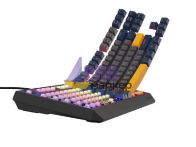 Клавиатура Genesis Gaming Keyboard Thor 230 TKL Naval Blue Negative US RGB Mechanical Outemu Panda