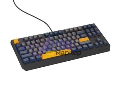 Клавиатура Genesis Gaming Keyboard Thor 230 TKL Naval Blue Negative US RGB Mechanical Outemu Panda