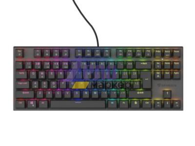 Клавиатура Genesis Mechanical Gaming Keyboard Thor 303 TKL RGB Backlight Brown Switch US Layout Black
