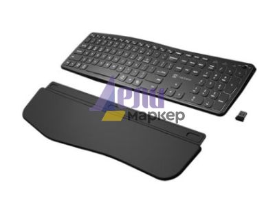 Клавиатура Natec wireless bluetooth keyboard PORIFERA x-scissors, backlit ergonomic us layout