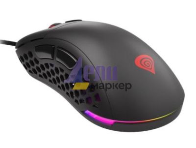 Мишка Genesis Ultralight Gaming Mouse Xenon 800 16000 dpi RGB Black