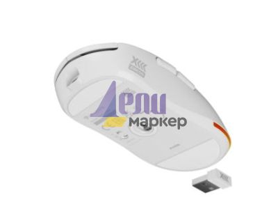 Мишка Genesis Wireless Gaming Mouse Zircon XIII Custom Wireless 26000 DPI White