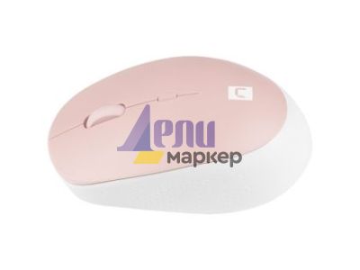 Мишка Natec Mouse Harrier 2, 1600 DPI Bluetooth 5.1 White-Pink
