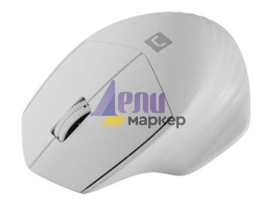 Мишка Natec Mouse Siskin Wireless 1600DPI 2.4GHz + Bluetooth 5.0 Optical White