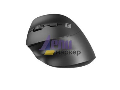 Мишка Natec Vertical Mouse Crake 2  BLUETOOTH 5.2 + 2.4GHZ BLACK 2400dpi, Left handed, black