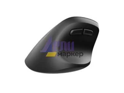 Мишка Natec Vertical Mouse Crake 2  BLUETOOTH 5.2 + 2.4GHZ BLACK 2400dpi, Left handed, black