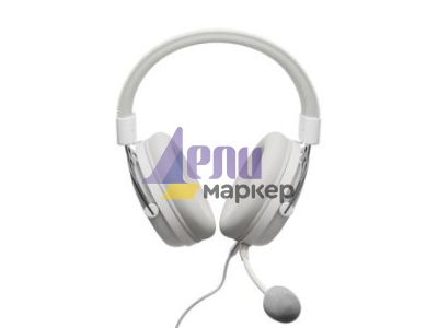 Слушалки Genesis Headset Toron 301 With Microphone, White