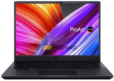 Лаптоп Asus ProArt Studiobook 16 OLED H7600HM-OLED-L751X,INTEL I7-11800H, 16" WQUXGA (3840 x 2400)OLED 16:10,32GB DDR4, 2x1TB PCIe3.0 SSD,NVIDIA RTX 3060 6GB,WiFi 5.0,Illum Kb.Fingerpint, Win 11 Pro 64,Star Black