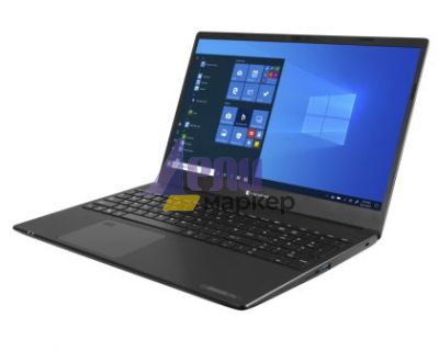 Лаптоп Dynabook Toshiba Satellite Pro L50-G-1C1, Intel Core i7-10710U (12M Cache, up to 4.70 GHz), 15.6"(1920x1080) AG, 8GB (1x8GB) 2666MHz DDR4, 256GB SSD PCIe M.2, nVIDIA MX250 2GB(GDDR5), Cam, BT, Intel 11ax+acagn+BT, Black, Win 10 Pro