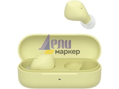 Слушалки Sony Headset WF-C510, yellow