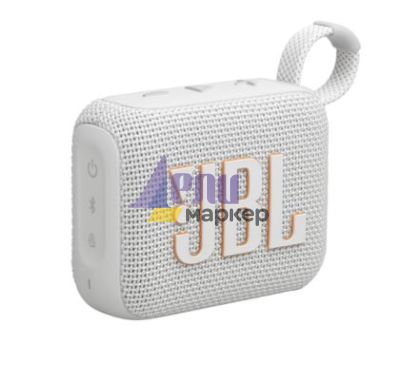Тонколони JBL GO 4 WHT Ultra-portable waterproof and dustproof Speaker