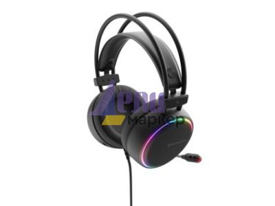 Слушалки Genesis Headset Neon 613 With Microphone RGB Illumination Black
