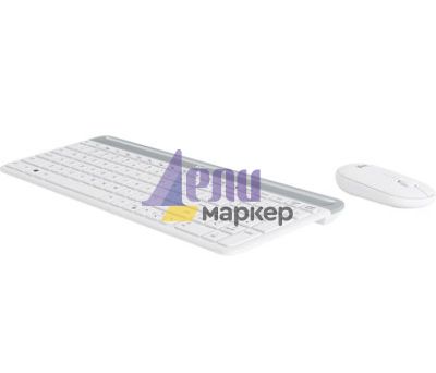 Комплект Logitech Slim Wireless Keyboard and Mouse Combo MK470 - OFFWHITE