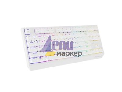 Клавиатура Genesis Gaming Keyboard Thor 230 TKL Wireless US White RGB Mechanical Outemu Red