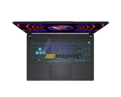 Лаптоп MSI Cyborg 15 A12VE, RTX 4050 GDDR6 6GB, 15.6" FHD (1920x1080), 144Hz, IPS-Level, i7-12650H (10C/16T, 24 MB, up to 4.70 GHz), 16GB DDR5 4800MHz (8GBx2), 512GB NVMe PCIe SSD Gen4x4, Single Backlit Keyboard (Blue), 3-Cell 53.5 Whr, RJ45, No OS, 1.98