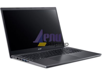 Лаптоп Acer Aspire 5, A515-57G-53M6, Intel Core i5-1240P (1.70 GHz up to 4.40 GHz, 12MB), 15.6" FHD IPS, 8GB DDR4, 512GB  SSD, RTX 2050 4GB GDDR6, Wifi 802.11AX, BT, HD Cam, KB Backlight, FPR, Linux, Gray+Pantum P2500W Laser Printer