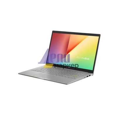 Лаптоп Asus Vivobook 14 K413EA-EK321W, Intel Core i3-1115G4(6M Cache, up to 4.1 GHz), 14" FHD(1920x1080), DDR4 8GB(ON BD.),512G PCIEG3 SSD, TPM,Windows 11, Transparent Silver + Pantum P2500W Laser Printer