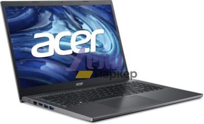 Лаптоп Acer Extensa EX215-55-347A, Intel Core i3-1215U (up to 4.4 GHz, 10MB), 15.6" FHD (1920x1080), 8GB DDR4, SSD 512GB NVMe, Intel UMA, RJ-45, 802.11ax, HD camera, BT, No OS, Gray
