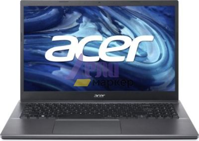 Лаптоп Acer Extensa EX215-55-347A, Intel Core i3-1215U (up to 4.4 GHz, 10MB), 15.6" FHD (1920x1080), 8GB DDR4, SSD 512GB NVMe, Intel UMA, RJ-45, 802.11ax, HD camera, BT, No OS, Gray
