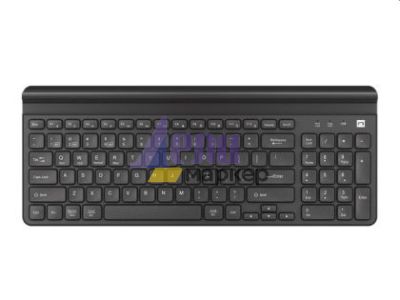 Комплект Natec Keyboard Felimare US Layout Wireless Bluetooth + 2.4 GHz Slim Pnone/Tablet Holder, Black