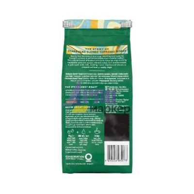Кафе Starbucks Blonde Espresso Roast, на зърна, 2x200 g
