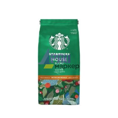 Кафе Starbucks House Blend, мляно, 2x200 g