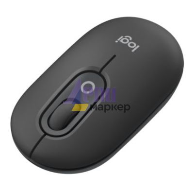Мишка Logitech POP Mouse with emoji - GRAPHITE - BT - N/A - EMEA28i-935 - FY25,TERRA