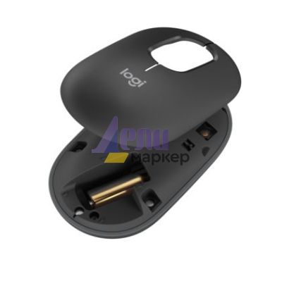 Мишка Logitech POP Mouse with emoji - GRAPHITE - BT - N/A - EMEA28i-935 - FY25,TERRA