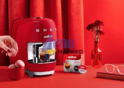 Кафемашина LAVAZZA A MODO MIO My Way SMEG Червен